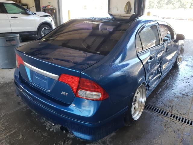 Photo 4 from auction – 2009 HONDA CIVIC SI with VIN 2HGFA55519H707451