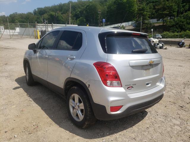 Photo 3 from auction – 2017 CHEVROLET TRAX LS with VIN 3GNCJNSB6HL179852