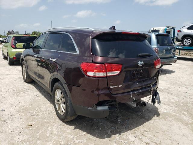 Photo 3 from auction – 2016 KIA SORENTO LX with VIN 5XYPG4A31GG065292