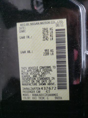 Photo 10 from auction – 2012 NISSAN ALTIMA BAS with VIN 1N4AL2AP7CN437672