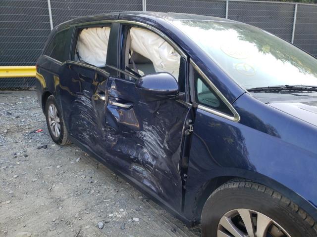 Photo 9 from auction – 2014 HONDA ODYSSEY EX with VIN 5FNRL5H6XEB091839