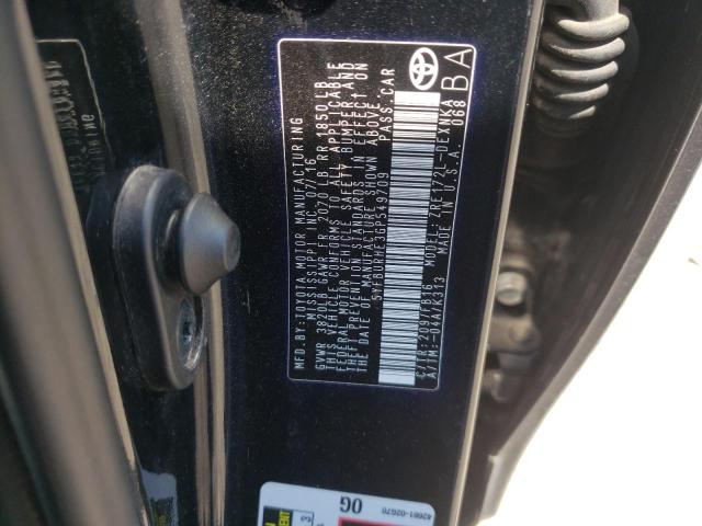 Photo 10 from auction – 2016 TOYOTA COROLLA L with VIN 5YFBURHE3GP549709
