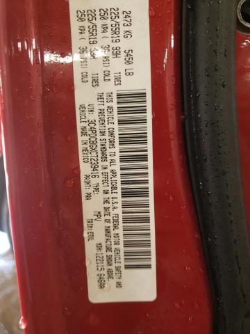 Photo 10 from auction – 2012 DODGE JOURNEY SX with VIN 3C4PDCBGXCT239416