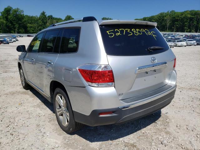 Photo 3 from auction – 2012 TOYOTA HIGHLANDER with VIN 5TDDK3EH6CS118275