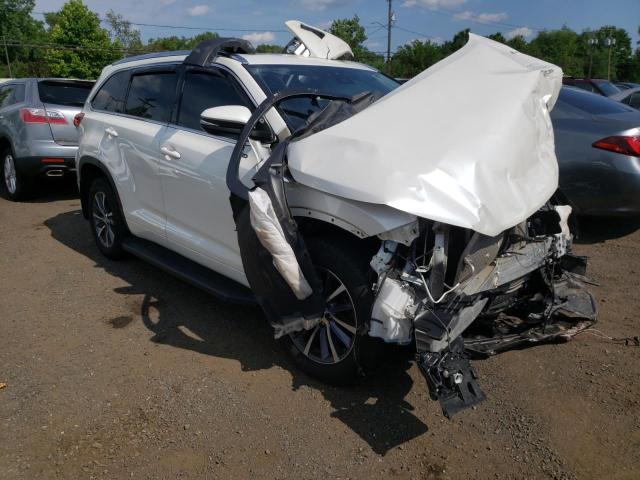 Photo 1 from auction – 2018 TOYOTA HIGHLANDER with VIN 5TDJZRFHXJS885415
