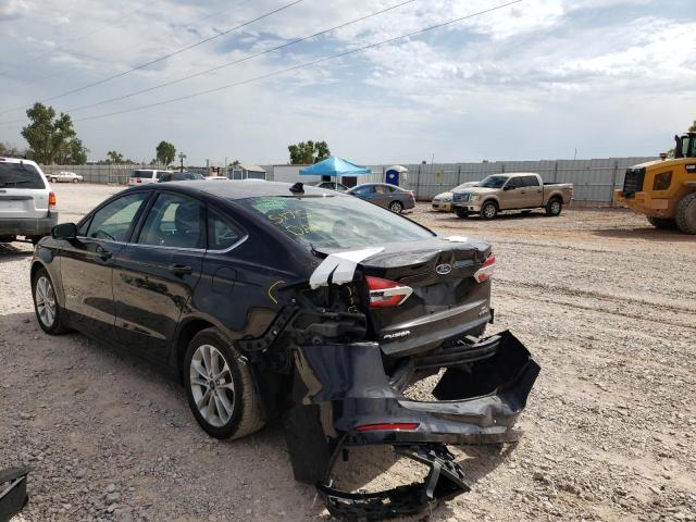 Photo 3 from auction – 2019 FORD FUSION SE with VIN 3FA6P0LUXKR140912