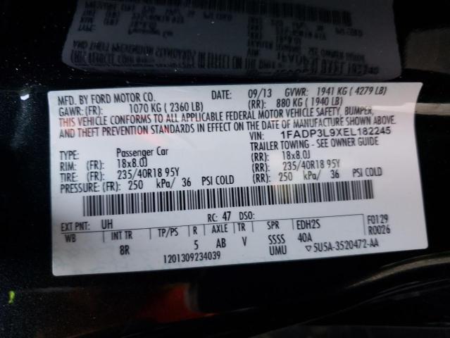 Photo 10 from auction – 2014 FORD FOCUS ST with VIN 1FADP3L9XEL182245