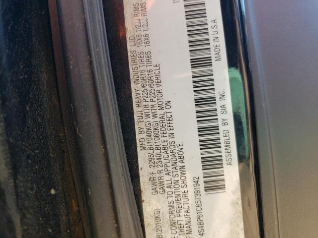 Photo 10 from auction – 2005 SUBARU LEGACY OUT with VIN 4S4BP61C657391942