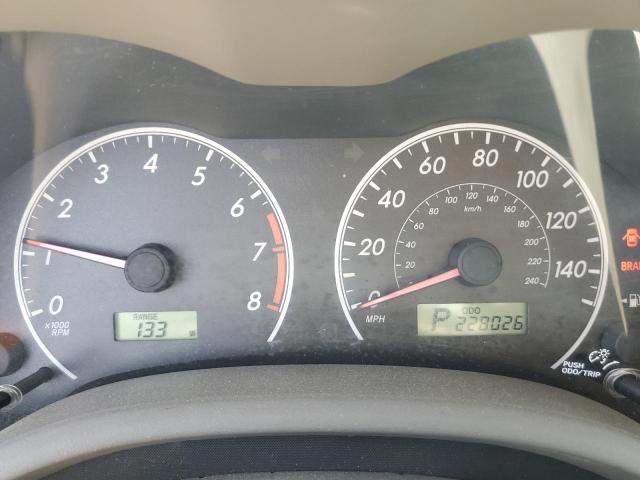 Photo 8 from auction – 2009 TOYOTA COROLLA BA with VIN 1NXBU40E79Z016911