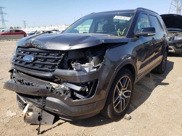 Photo 2 from auction – 2017 FORD EXPLORER S with VIN 1FM5K8GT0HGC03502