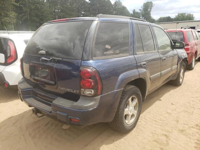 Photo 4 from auction – 2004 CHEVROLET TRAILBLAZE with VIN 1GNDT13S042416496