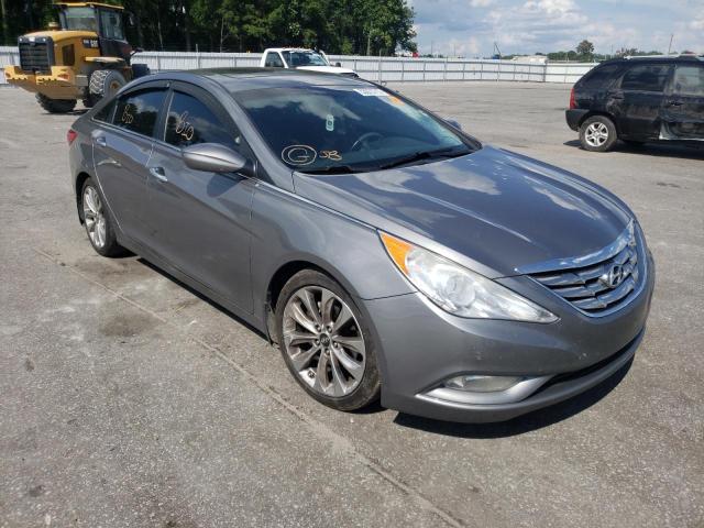 HYUNDAI SONATA SE 2013 with VIN 5NPEC4AC6DH653857 - Photo from auction
