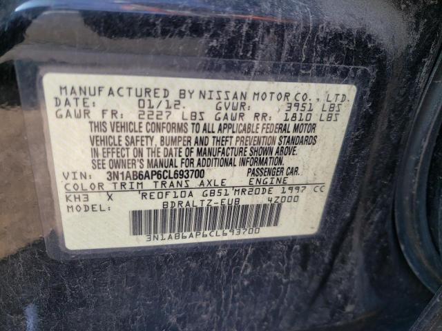 Photo 10 from auction – 2012 NISSAN SENTRA 2.0 with VIN 3N1AB6AP6CL693700