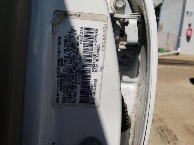 Photo 10 from auction – 2001 TOYOTA COROLLA CE with VIN 2T1BR12E01C394541