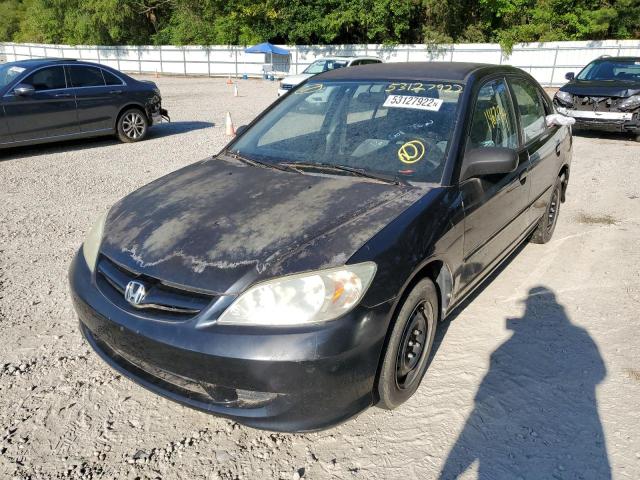 Photo 2 from auction – 2005 HONDA CIVIC LX with VIN 2HGES16675H609415
