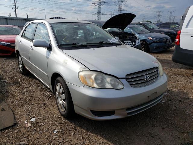 TOYOTA COROLLA CE 2004 with VIN 2T1BR32E04C218489 - Photo from auction