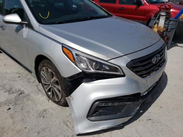 Photo 9 from auction – 2015 HYUNDAI SONATA SPO with VIN 5NPE34AF0FH080550