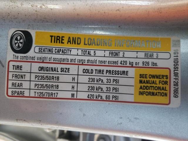 Photo 10 from auction – 2015 CHEVROLET MALIBU 2LT with VIN 1G11D5SL0FF207659