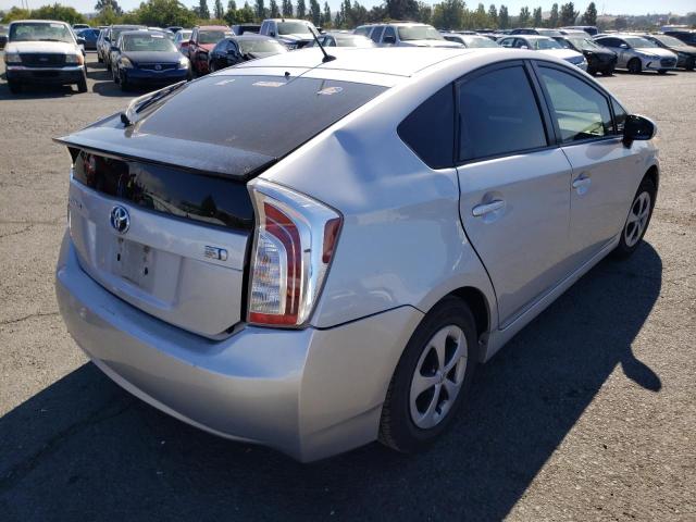 Photo 4 from auction – 2013 TOYOTA PRIUS with VIN JTDKN3DU6D0346973