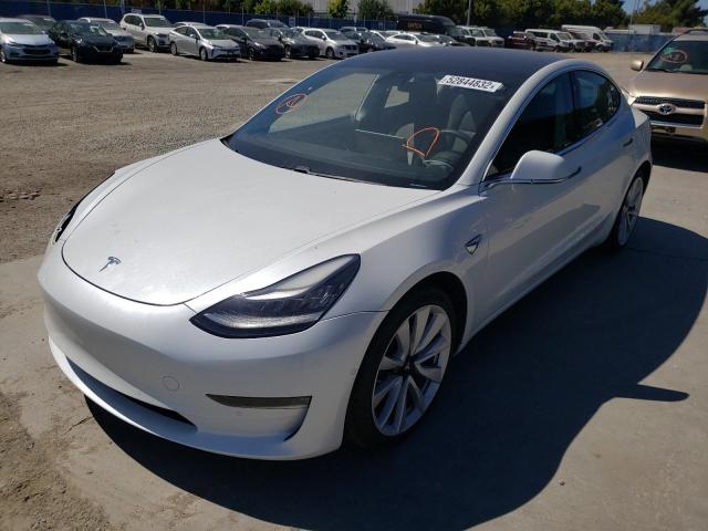 Photo 2 from auction – 2020 TESLA MODEL 3 with VIN 5YJ3E1EB3LF621687