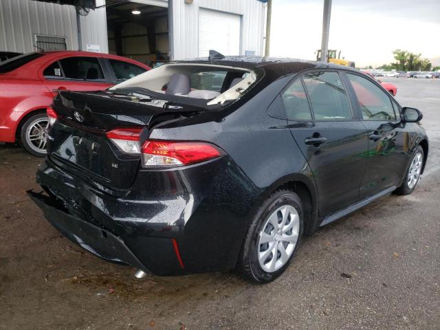 Photo 4 from auction – 2022 TOYOTA COROLLA LE with VIN JTDEPMAE2NJ217201