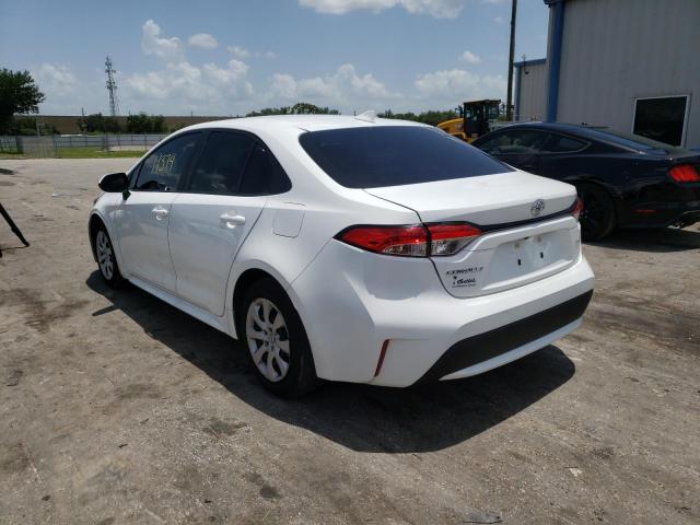 Photo 3 from auction – 2021 TOYOTA COROLLA LE with VIN 5YFEPMAEXMP236315