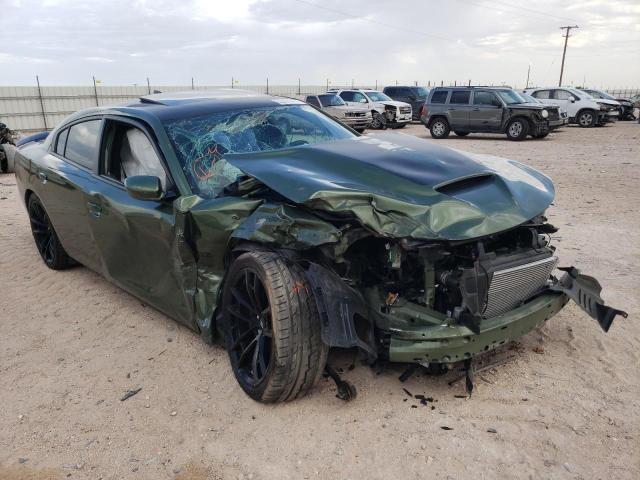 DODGE CHARGER SC 2019 with VIN 2C3CDXGJ2KH637600 - Photo from auction
