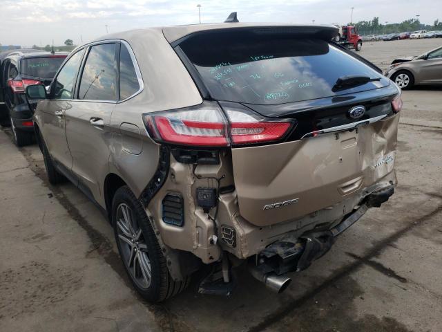 Photo 3 from auction – 2020 FORD EDGE TITAN with VIN 2FMPK4K93LBB09174