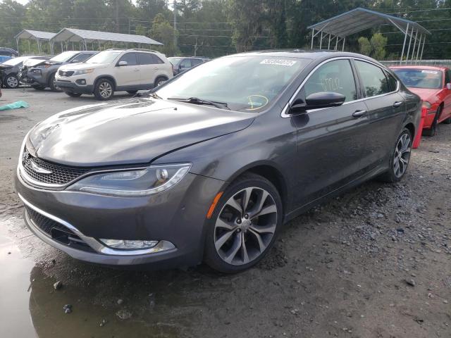 Photo 2 from auction – 2015 CHRYSLER 200 C with VIN 1C3CCCCG6FN650854