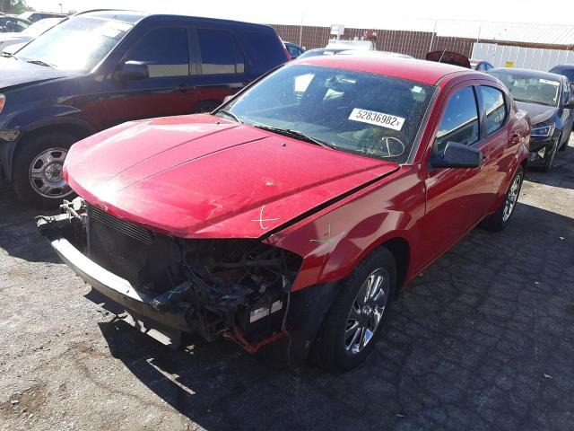 Photo 2 from auction – 2013 DODGE AVENGER SE with VIN 1C3CDZAB3DN754397