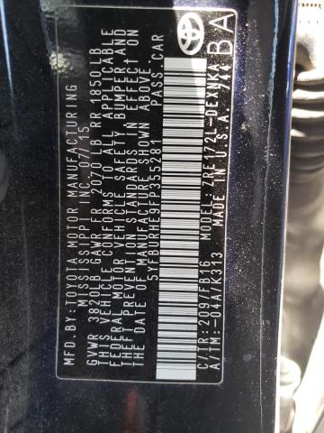 Photo 10 from auction – 2015 TOYOTA COROLLA L with VIN 5YFBURHE9FP355281