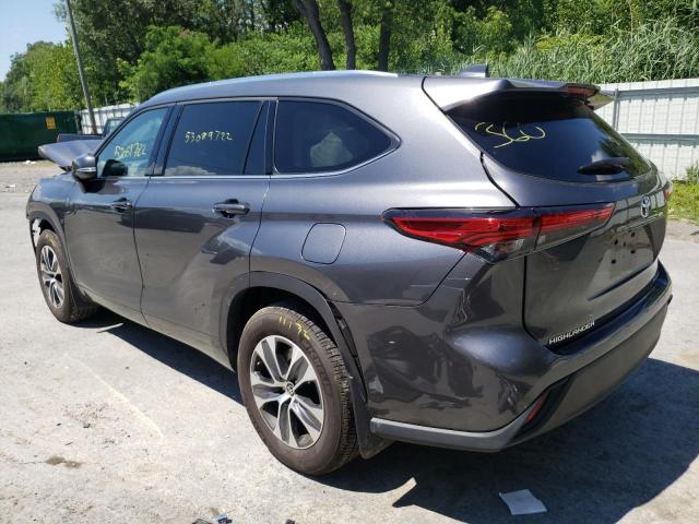 Photo 3 from auction – 2021 TOYOTA HIGHLANDER with VIN 5TDGZRBH9MS557844
