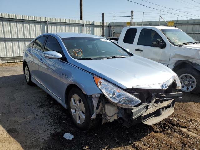 HYUNDAI SONATA HYB 2012 with VIN KMHEC4A48CA058759 - Photo from auction