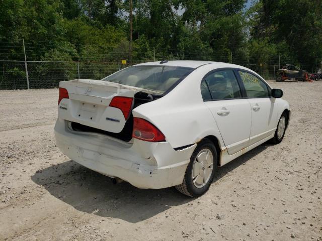 Photo 4 from auction – 2007 HONDA CIVIC HYBR with VIN JHMFA36277S009647