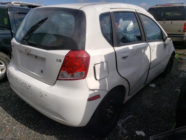Photo 4 from auction – 2008 CHEVROLET AVEO BASE with VIN KL1TD66638B186592