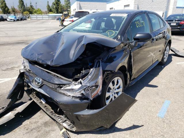 Photo 2 from auction – 2021 TOYOTA COROLLA LE with VIN 5YFEPMAE4MP196037