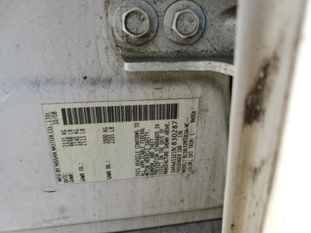 Photo 10 from auction – 2009 NISSAN MAXIMA S with VIN 1N4AA51E59C830287