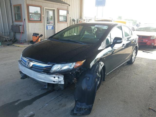 Photo 2 from auction – 2012 HONDA CIVIC HYBR with VIN JHMFB4F32CS004670