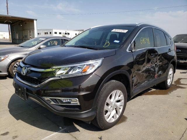Photo 2 from auction – 2015 HONDA CR-V EXL with VIN 2HKRM4H76FH613367