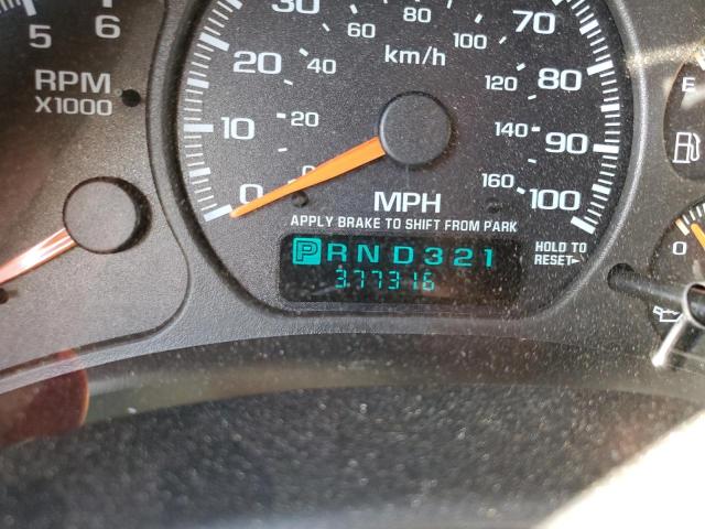 Photo 8 from auction – 2000 CHEVROLET SILVERADO with VIN 1GCEK19T0YE112394