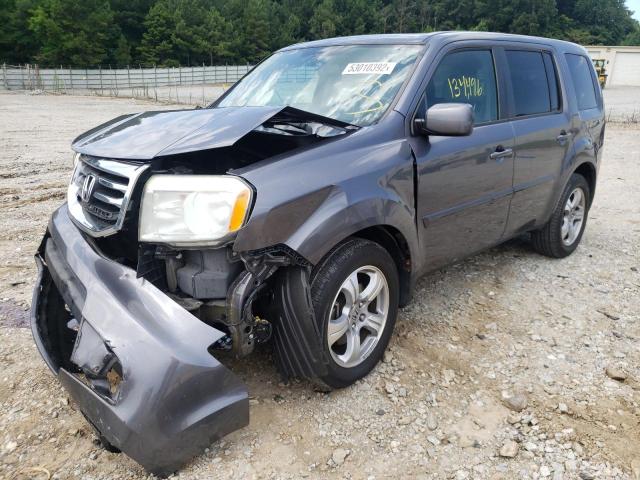 Photo 2 from auction – 2014 HONDA PILOT EXL with VIN 5FNYF3H54EB003401