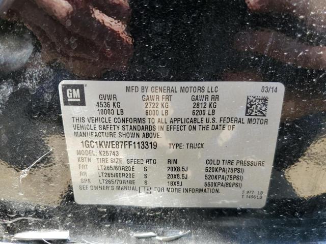 Photo 10 from auction – 2015 CHEVROLET SILVERADO with VIN 1GC1KWE87FF113319