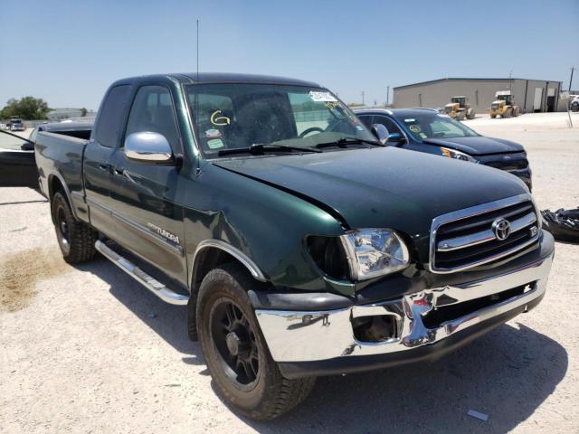 TOYOTA TUNDRA ACC 2002 with VIN 5TBBT44182S250363 - Photo from auction