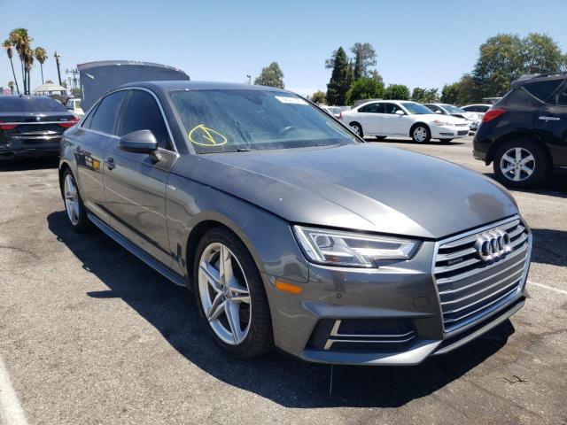 AUDI A4 PREMIUM 2018 with VIN WAUPNAF40JA083566 - Photo from auction