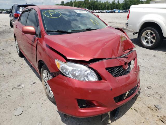 TOYOTA COROLLA BA 2009 with VIN 2T1BU40E59C107046 - Photo from auction
