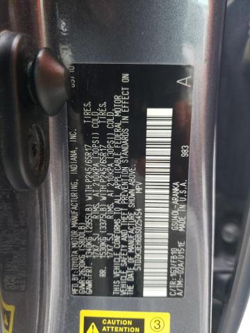 Photo 10 from auction – 2011 TOYOTA HIGHLANDER with VIN 5TDZK3EH6BS025454