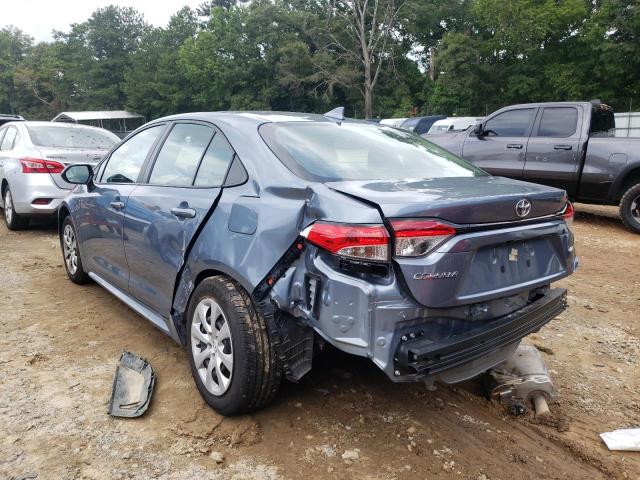 Photo 3 from auction – 2021 TOYOTA COROLLA LE with VIN 5YFEPMAE4MP216870