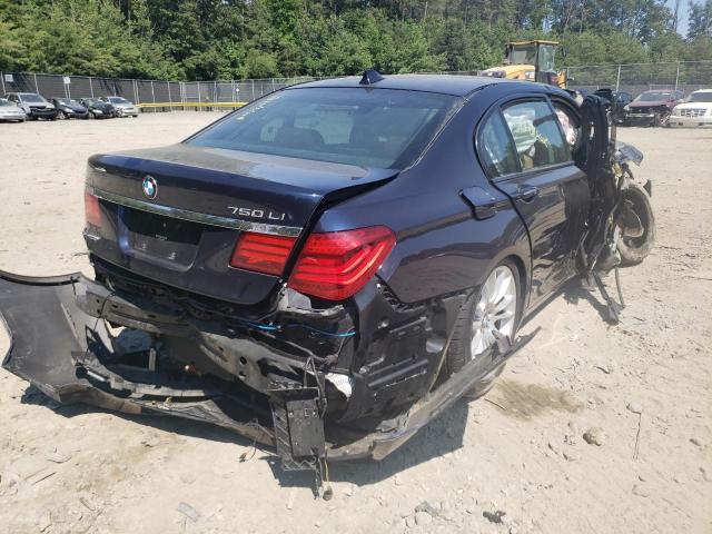 Photo 4 from auction – 2014 BMW 750 LXI with VIN WBAYF8C57ED653851