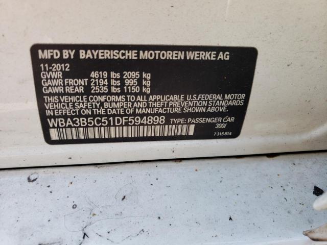 Photo 10 from auction – 2013 BMW 328 XI SUL with VIN WBA3B5C51DF594898