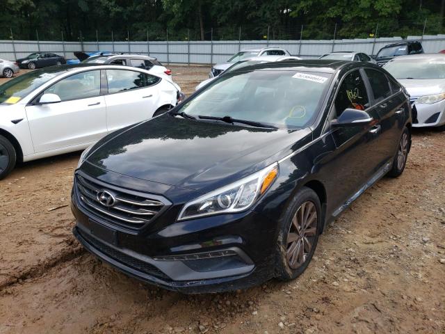 Photo 2 from auction – 2016 HYUNDAI SONATA SPO with VIN 5NPE34AF4GH297150